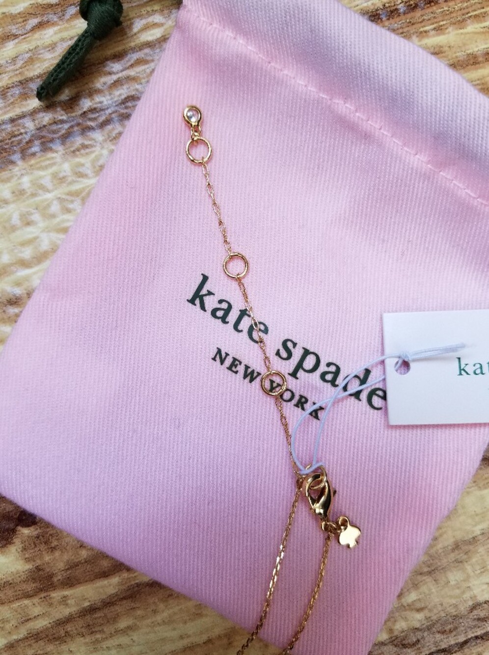 NWT Kate Spade Tutti Fruity Strawberry Mini Pendant Necklace New York Charm - Picture 4 of 7